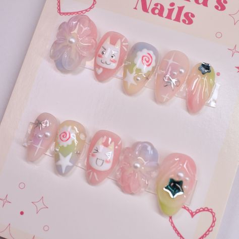 Toro Inoue ~Giveaway winner custom~ I love this set it’s so cute 🥲 Shop nails: celixxunails.com TikTok: Celixxu.nails Yt: CelixxuNails #nailartist #nailtech #beginnernailtech #beginnernailartist #pinterestnails #koreannailstyle #japanesenailart #y2knails #coquettenails #xiaohongshunails #gelxnails #pressonnails #douyinnails #smallbusiness #smallbusinessowners #nail #nails #nailart #naildesign #gelnails #gelpolish #gelnail #chromenails Toro Inoue Nails, Toro Inoue, Cute Shop, Korean Nails, Japanese Nail Art, Y2k Nails, Nail Stuff, Really Cute Nails, Giveaway Winner