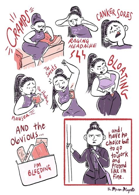 The creators of this groundbreaking comic are warriors for period-positivity. Period Problems Funny, Period Memes Funny, Period Jokes, About Periods, Period Problems, Period Humor, Period Hacks, Funny Memes About Girls, Health Planner