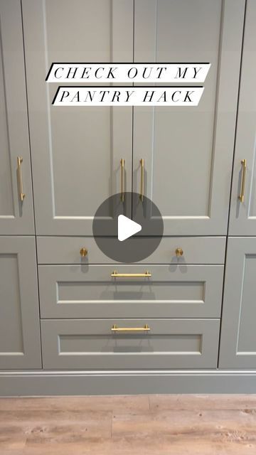 Pantry Pull Out Drawers, Microwave In Pantry, Farmhouse Style Kitchen Table, Pull Out Cabinet Drawers, Bathroom Inspo Interior Design, Modern Kitchen Island Design, Simple Kitchen Cabinets, Pull Out Shelf, No Pantry Solutions