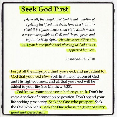 Seek God first Biblical Manhood, Seek God First, Emergency Prayers, Bible Doctrine, Hopelessly Devoted, Seek God, Gods Princess, Anointing Oil, Bible Study Tips