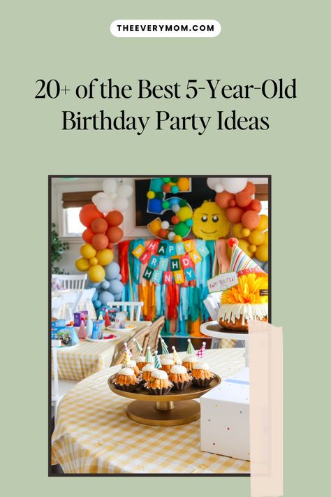 A 5th birthday party might be one of the first where they play a major role in selecting the themes, decor, food, and guest list. 5 Year Birthday Party Food, 5 Year Birthday Party Theme, 5th Boys Birthday Party Ideas, Birthday Theme For 5 Year Boy, 5 Year Birthday Party Themes, 5yr Birthday Party Ideas Boy, 5th Birthday Theme Ideas For Boys, 5 Yr Birthday Party Ideas Boys, 5th Boy Birthday Ideas