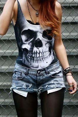 Summer outfit Styl Grunge, Moda Rock, Mode Rock, Mode Pop, Look Grunge, Rocker Girl, Estilo Grunge, Look Rock, Rock Outfit