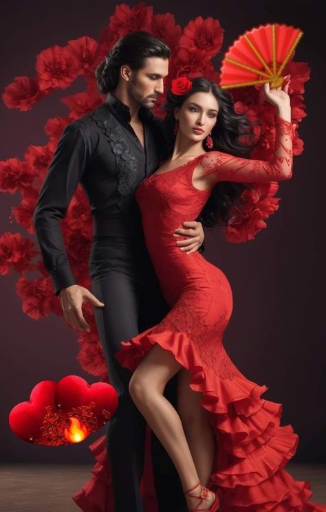 Flamenco Dancers Photography, Spanish Dress Flamenco, Flamenco Costume, Angel Photography, Spanish Dance, Spanish Dress, Tango Dancers, Spanish Dancer, Ballroom Costumes