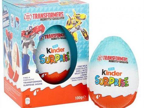 Kinder Surprise giant Easter eggs - Where can you buy the supersize chocolate treat? | The company has just launched a Kinder egg that weighs 100g or five times the traditional version Giant Surprise Egg, Giant Easter Eggs, Kinder Egg, Eggs For Sale, Giant Chocolate, Surprise Egg, Chocolate Shells, Easter Eggs Chocolate, Queen Art