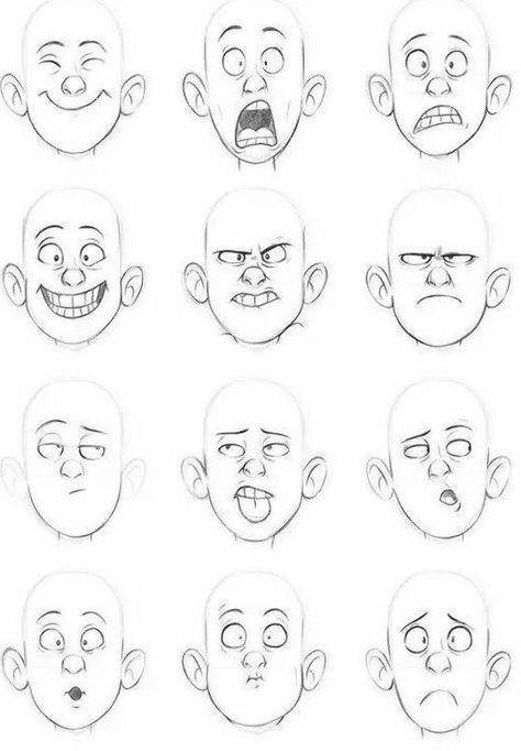 Expressions Drawing, Cartoon Faces Expressions, Facial Expressions Drawing, رسم كاريكاتير, Cartoon Expression, Cartoon Faces Drawing, Drawing Cartoon Faces, Cartoon Style Drawing, Drawing Cartoon Characters