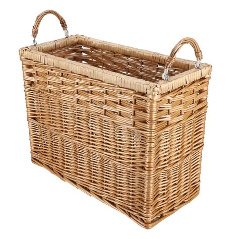 PRICES MAY VARY. ✅ HIGH QUALITY MATERIAL✅ : YAHUAN wicker storage basket are hand-woven in Vietnam by seasoned artisans using only 100% pure wicker to offer just the right balance of quality, durability, and elegance to provide long term use. Every detail has been carefully designed and made, comfortable to touch, beautiful and generous. ✅ EXQUISITE DESIGN✅ : Equipped with a handle design, easy to move and carry. Attractive woven pattern adds a nice rustic tune to any space. Our home organizing Tall Storage Baskets, Storage Baskets For Shelves, Stair Basket, Magazine Basket, Organizing Laundry, Tall Basket, Large Wicker Basket, Baskets For Storage, Farmhouse Renovation