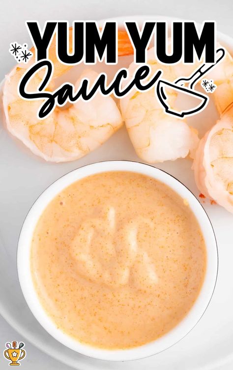 Quick and easy Yum Yum Sauce recipe. Ready in 5 minutes, this tangy, creamy sauce enhances any meal. Perfect for dipping and drizzling! Yumyum Sauce Recipe, Cold Dips Recipes, Easy Yum Yum Sauce, Homemade Yum Yum Sauce, Yum Yum Sauce Recipe, Yum Sauce Recipe, Bread Chips, Recipes For Parties, Cold Dip