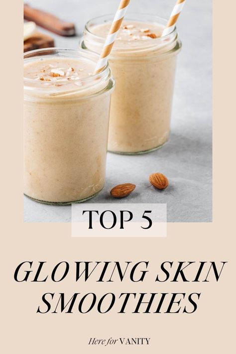 5 Nutrient-Packed Smoothies for Glowing Skin and Hair - Here for Vanity Maca Powder Benefits, Beauty Smoothie, Collagen Smoothie, Citrus Smoothie, Nutrient Dense Smoothie, Low Calorie Fruits, Food For Glowing Skin, Nutrient Packed Smoothies, Foods For Healthy Skin