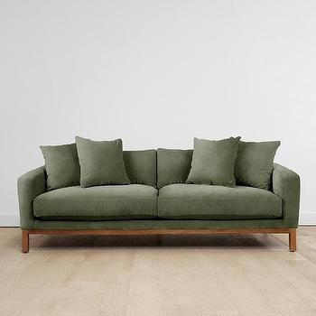 Green Sofa Living, Velvet Sofa Set, Latest Sofa Designs, Rustic Sofa, Unique Sofas, Green Velvet Sofa, Corner Sofa Set, Furniture Sofas, Green Sofa