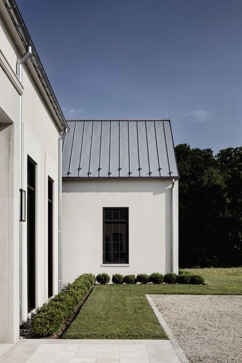 Denton Farmhouse | Anne Decker Architects Farmhouse Architecture, Colonial Farmhouse, 1920s House, House Facade, American Farmhouse, American House, Residential Architect, American Architecture, Modern Farmhouse Exterior