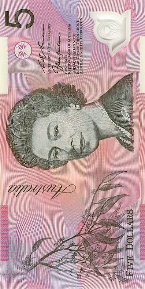 Australia banknote Money Design Art, Pound Money, Banknotes Art, Banknotes Design, Australian Money, Money Penny, Banknote Collection, Currency Design, Currency Note