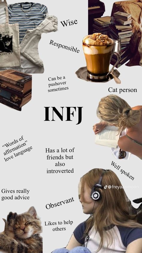 Infj Personality Type Hilarious, Infj Astetic, Infj T Personality Aesthetic, Infj Collage, Infj-t Core, Infj Motivation, Infj Personality Characters, Infj T Aesthetic, Infj Girl Aesthetic