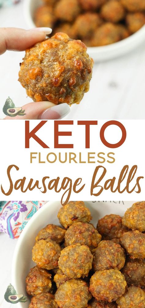 Sausage Balls Low Carb, Sausage Balls Recipe, Sausage Balls, Easy Appetizers, Low Carb Appetizers, Low Carb Diets, Low Carb Diet Recipes, Healthy Low Carb Recipes, Low Carb Dinner Recipes