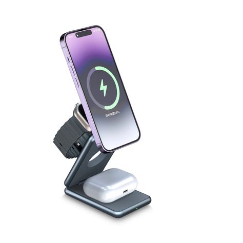 Alloy folding Magsafe15W magnetic wireless fast charging mobile phone earphone watch three-in-one folding wireless charger https://seamlesscollection2.myshopify.com/products/alloy-folding-magsafe15w-magnetic-wireless-fast-charging-mobile-phone-earphone-watch-three-in-one-folding-wireless-charger Seamless collection #Bestseller Iphone 10, Home Phone, Electronics Gadgets, Digital Display, Charging Station, Apple Products, Wireless Charger, Fast Charging, Apple Tv