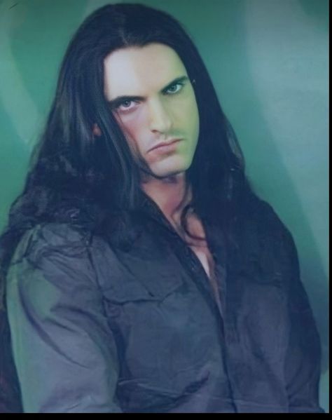 Metalhead Guy, Type 0 Negative, Peter Steele, Type O Negative, 영감을 주는 캐릭터, Attractive People, Pulp Fiction, Green Man, Pretty Men