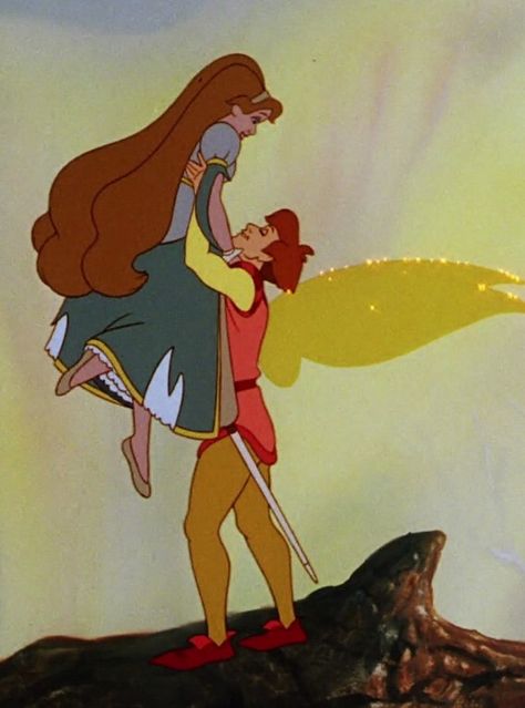 Thumbelina and Cornelius Thumbelina Wallpaper, Thumbelina Disney, Thumbelina Aesthetic, Thumbelina 1994, Non Disney Princesses, Disney Animated Movies, Childhood Movies, Old Disney, Disney Aesthetic