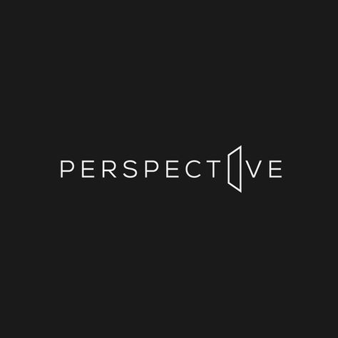 Perspective, a diverse investment co., needs an insightful, spatial logo to reflect its namesake Logo design contest #AD design, #ad, #logo, #contest, #mfraniek, #picked Perspective Logo Design, Perspective Logo, Reflection Logo, Perspective Photography, Ad Logo, Logo Line, Photography Logos, Typography Fonts, Design Ad