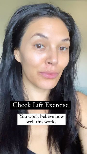 Cheekbones Exercise, Cheek Wrinkles, Cheek Fat, Face Lift Exercises, Cheek Lift, Face Yoga Method, Face Massage Techniques, Natural Face Lift, Cheek Fillers