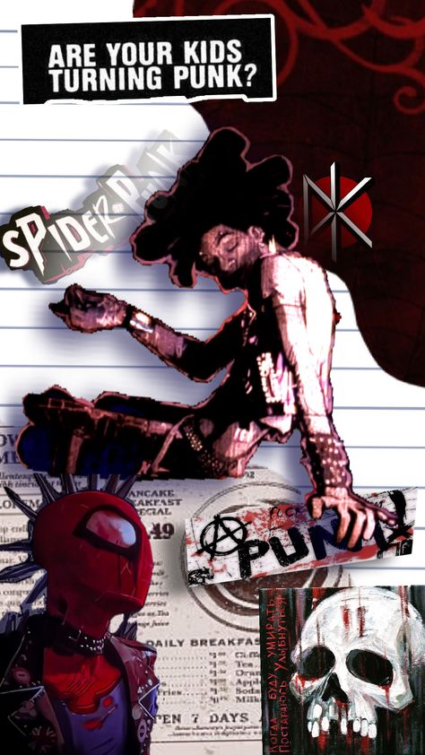 Hobie Brown 😈😈😈 #spiderpunk #spiderman #hobiebrown Spiderpunk Wallpaper, Pretty Punk, Hobie Brown, Tyler The Creator Wallpaper, Punk Boy, Tron Legacy, Miles Morales Spiderman, Spiderman Pictures, Marvel Spiderman Art