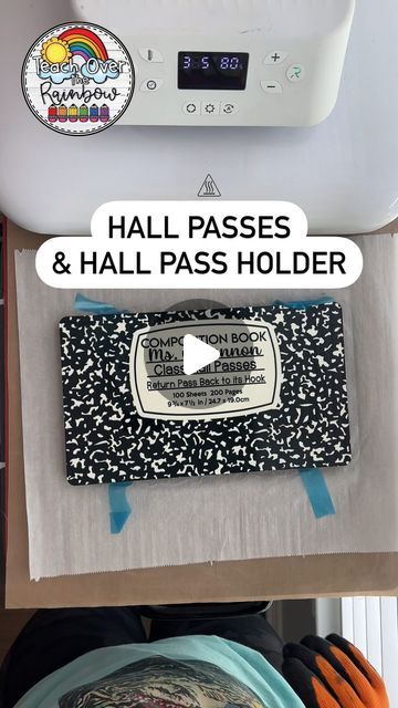 Diy Hall Passes Classroom, Hall Pass Ideas, School Hall, Hall Pass, Sublimation Ideas, Media Specialist, Cricut Crafts, Do Anything, Classroom Ideas