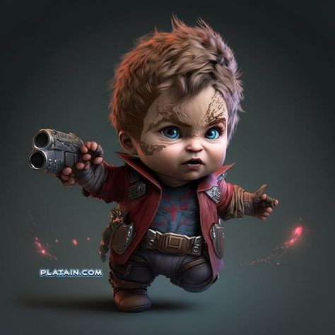 Baby Joker, Baby Marvel, Baby Avengers, Baby Spiderman, Baby Superhero, Baby Movie, Comic Villains, Motion Designer, Swag Cartoon