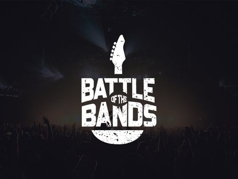 Battle Of The Bands by Mursalin Hossain on Dribbble Band Logo Design, Lettering Sketch, Battle Of The Bands, Branding Identity Design, Identity Development, Minimalist Business Logo, City Logo, Logo New, Branding Identity