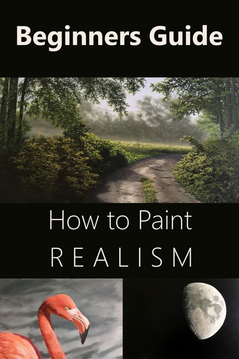 Realistic Painting For Beginners, Best Paintings Of All Time, Most Realistic Painting, Acrylic Realistic Painting, Canvas Painting Realistic, Landscape Photos To Paint, Realistic Painting Ideas, Acrylic Painting Realistic, Oil Painting Tutorials