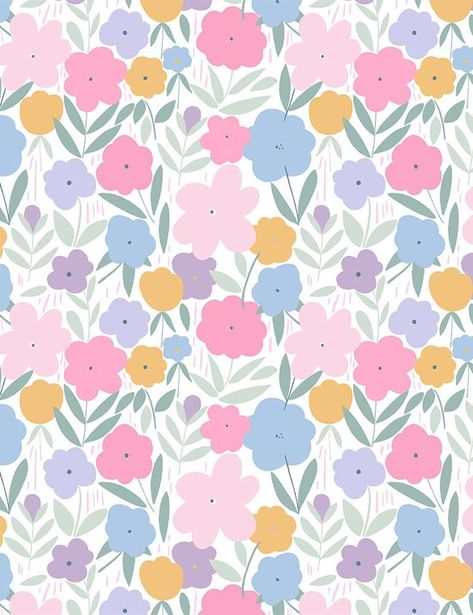 Frühling Wallpaper, Dear Stella Fabric, Spring Wallpaper, Preppy Wallpaper, Quilting Fabrics, Cute Patterns Wallpaper, Cute Backgrounds, Cute Wallpaper Backgrounds, Flower Wallpaper