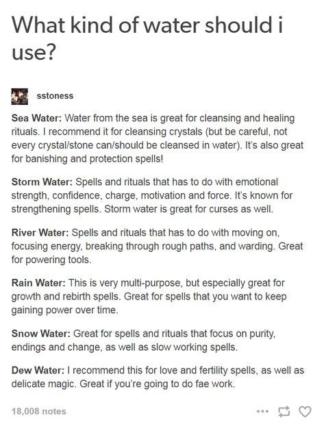 Rain Water Uses Witch, Snow Water Witchcraft, Water Spells, Witchcraft Tips, Witch Things, Storm Water, Witch Board, Witch Tips, Water Rain