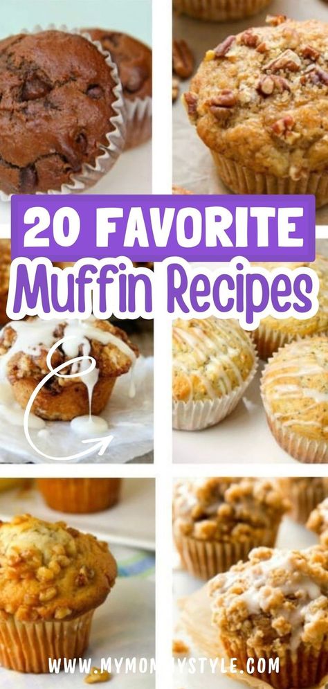 Discover the ultimate muffin recipes collection! Whether you crave a special breakfast or a quick sweet treat, we've got you covered. Muffins are not only easy to make but also a delightful activity to enjoy with your kids. Dive into our selection and find your new favorite muffin recipe today! Dinner Muffins Recipes, Best Muffins Recipes Ever, Mammoth Muffins, Large Muffin Recipes, Cake Mix Muffins Recipes, Muffins Recipes Healthy, Best Muffin Recipes Ever, Muffin Tin Recipes Breakfast, Muffin Mix Recipes