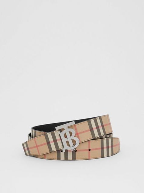 Men’s Designer Belts | Leather Belts | Burberry® Official Mens Designer Belts, Men's Belts, Red Belt, Motif Vintage, Designer Belts, Leather Belts Men, Burberry Belt, Leather Belts, Brown Beige