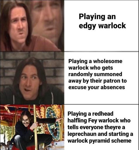 I just really want to play a warlock  . . . #dnd #rpg #tabletop #geek #miniatures #dungeonsanddragons #tabletoprpg #boardgames #dnd5e #criticalrole #DM #pathfinder #dungeons #dragons #paintingminis #paintingminiatures #roleplay #roleplaying #tabletoproleplaying Warlock Ideas Dnd, Dnd Warlock Memes, Warlock Memes, D&d Warlock, Dungeons And Dragons Homebrew Items, Warlock Dnd Character, Dnd Warlock Art, Warlock Ideas, How To Play Dnd