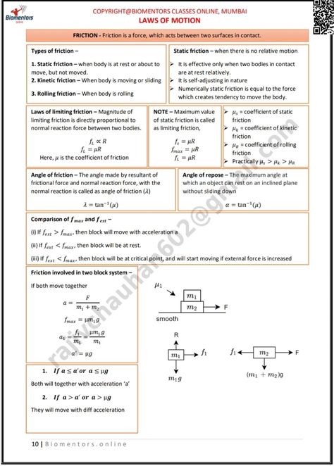 Laws Of Motion Formula Sheet, Physics Flashcards, Motion Formula, Physics Formula Sheet, Jee Study, Physics Cheat Sheet, Formula Sheet, Neet Notes, Learn Biology