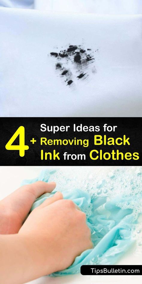 Remove Ink From Clothes, Ink Out Of Clothes, Ink Stain Removal, Diy Household Cleaners, Marker Stain, Stain On Clothes, Pen Stain, Black Clothes, Ink Stains