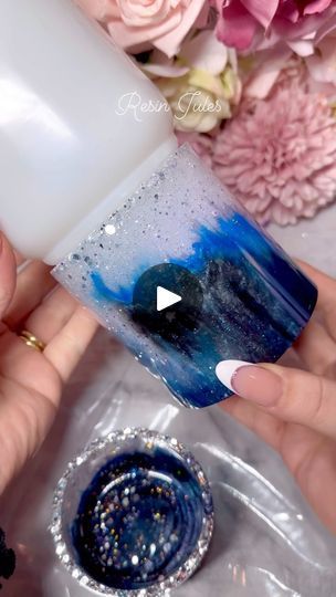 170K views · 1.9K reactions | Make a galactic pen pot / brush set of 3 with me 🌌   I have extended the free glitter with orders offer all weekend!   For this stunning set I used @mouldd_resin and @mouldd_resin pigments in black and blue. From Resinjules.uk I used twinkle tips, twinkle pastel tints and aurora pigments    Mould set from Amazon   #pouring #resin #fridayvibes #fridayfeeling #fridaymood #resinart #pouringresin #resinmadeeasy #easytutorial #resitution #resinteacher #explorepage #ᴇxᴘʟᴏʀᴇᴘᴀɢᴇ #explorepageًًً #reelslovers #bolddecor #resinjulesdesign #resinjulesdropswirlpot #resinjulesglitters | resin_jules | sarahreevesmusic · Original audio Pouring Resin, Epoxy Crafts, Pen Pot, Bold Decor, Resin Pour, Resin Projects, Friday Feeling, All Craft, Easy Tutorial