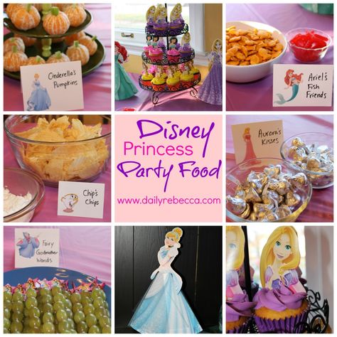 Avery Turns Two!! (A Disney Princess Party) Princess Birthday Party Food, Princess Party Food, Disney Princess Cupcakes, Princess Food, 4de Verjaardag, Disney Princess Theme, Disney Princess Birthday Party, Princess Theme Birthday, Princess Theme Birthday Party