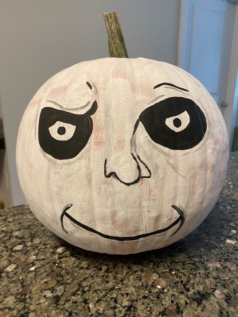 #theaddamsfamily #pumpkin #acrylicpaint #halloween #UncleFester Uncle Fester, Adams Family, Pumpkin Painting, Crafty Creations, Addams Family, Painted Pumpkins, Pumpkin Carving, Pumpkins, Carving