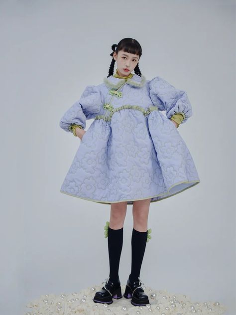 Arcana Archive, Mode Inspo, 여자 패션, Mode Inspiration, Japanese Fashion, Outfits Casuales, Costume Design, Chinese Style, Embroidered Dress