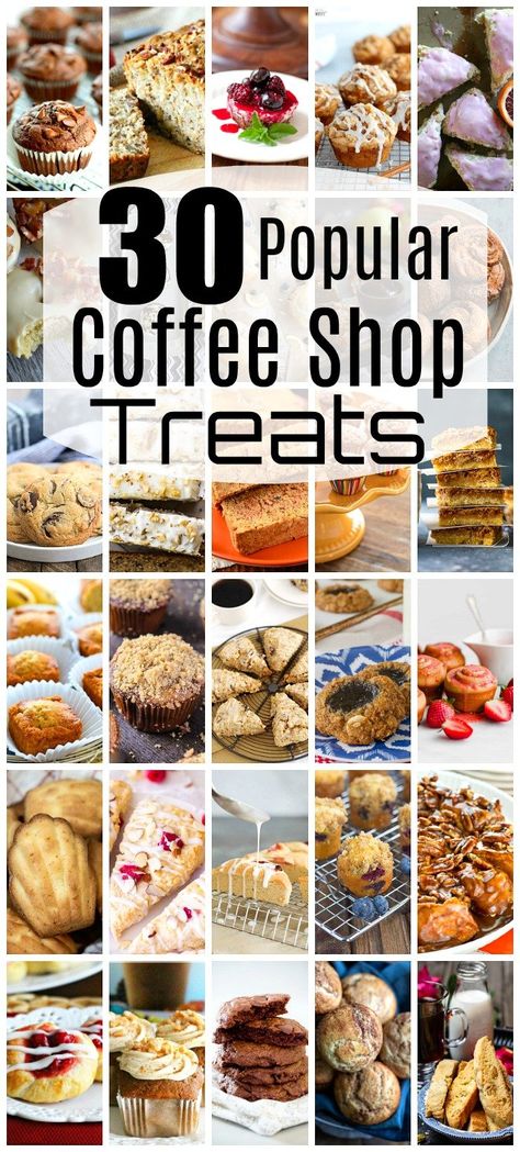 Coffee Shop Menu Food, Cafe Muffins Coffee Shop, Food For Cafe Coffee Shop, Cafe Menu Recipes, Cafe Pastries Coffee Shop, Cafe Brunch Ideas Coffee Shop, Coffee Truck Food Ideas, Coffeeshop Food Ideas, Pastries That Go With Coffee