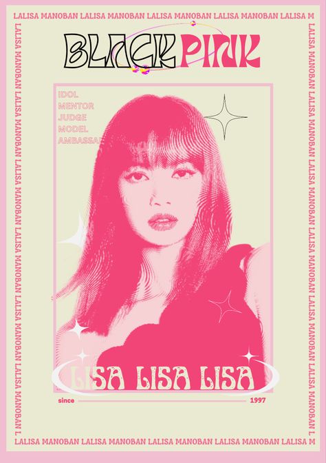 Blackpink Lisa Minimalistic Poster Lisa Poster Aesthetic, Lisa Blackpink Poster, Lalisa Poster, Blackpink Poster Aesthetic, Blackpink Prints, Lisa Wallpaper Aesthetic, Rosa Blackpink, Lalisa Aesthetic, Eras Outfit