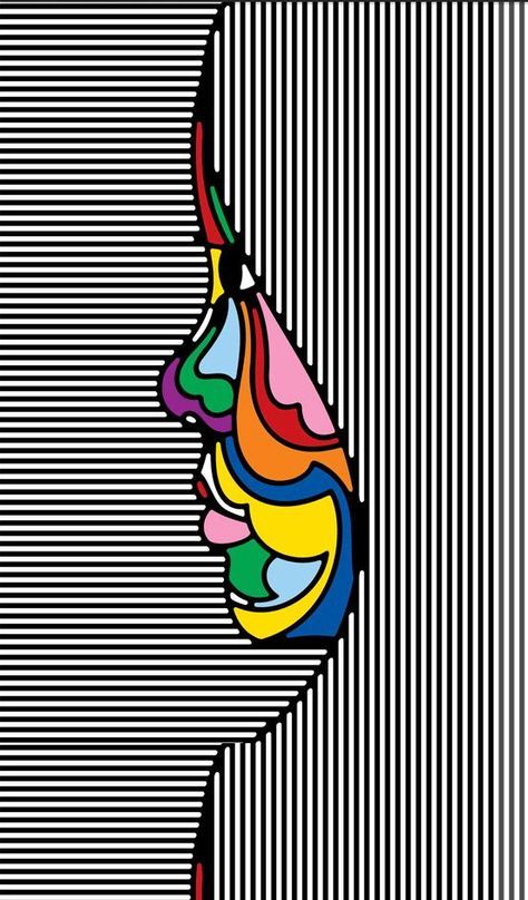 Illusion Kunst, Peter Max Art, Portrait Artists, 카드 디자인, Soyut Sanat Tabloları, Illusion Art, Doodle Art Designs, Art Et Illustration, Trippy Art