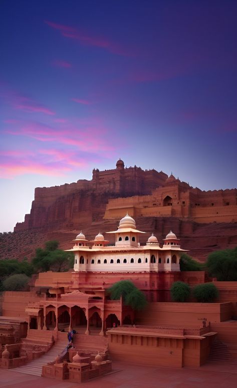 Recreating Rajputana Places of Rajasthan Using AI Kashmir Tour, King's Landing, Scenery Background, Cultural Heritage, Phone Wallpapers, Digital Artist, Phone Wallpaper, Fort, Wallpapers