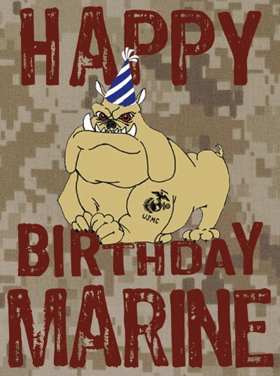 marine corps birthday | _Card Shop: Marine Corps Birthday, Package of 6 Marine Corps Birthday Semper Fi, Happy Birthday Marine, Happy Birthday Marines, Usmc Birthday, Marine Corps Quotes, Wife Birthday Quotes, Marines Funny, Marine Corps Birthday, Once A Marine