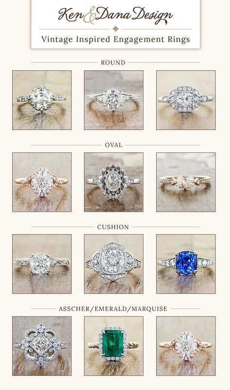 Victorian Inspired Engagement Ring, Antique Engagement Rings Victorian Edwardian Era, Antique Wedding Rings Vintage Victorian, Vintage Inspired Engagement Rings Unique, Victorian Era Engagement Rings, Unique Engagement Rings Vintage Antiques Victorian, Vintage Ring Settings, Vintage Inspired Engagement Ring, Dream Engagement Rings Romantic