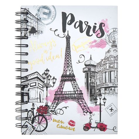 French Cover Page Ideas, French Cover Page, French Notebook Cover, French Notebook, Notebook Cover Ideas, Cover Page Ideas, Cool Stationery, Cute Diary, French Theme