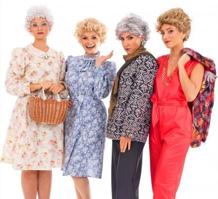 Golden Girls Costume, Easy Group Costume Ideas, Golden Girls Costumes, Karneval Outfit, Best Group Halloween Costumes, Girls Halloween Costumes, Troll Costume, Dorothy Costume, Halloween Costumes To Make