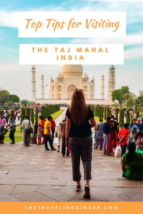 If you are traveling to India and visiting the Taj Mahal, you want to make the most of your trip. This is a complete guide to visiting the Taj Mahal. It includes when to go, what to do, where to stay, and what to wear when you visit the Taj Mahal. It offers practical advice for visiting the Taj Mahal in India. Pin this Taj Mahal Guide for tips and advice. #indiatravel #tajmahal #indiatraveltips #india What To Wear In India, Traveling To India, India Travel Guide, Outfit Tips, Travel India, The Taj Mahal, India India, India Tour, Dress Appropriately