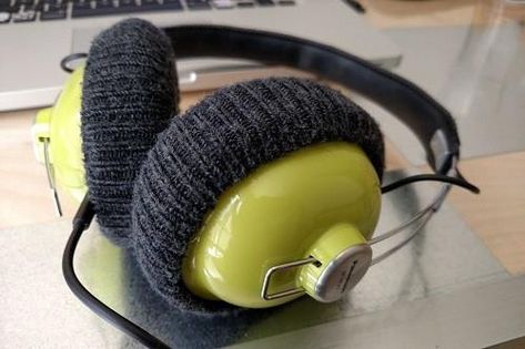 A DIY Guide on How to Make Headphone Covers                      – Wicked Cushions How To Make Headphones, Headphone Decoration, Diy Headphones, Headphone Cover, Headphone Storage, Lazy Person, New Things To Try, Headphone Accessories, Beginner Sewing Projects Easy