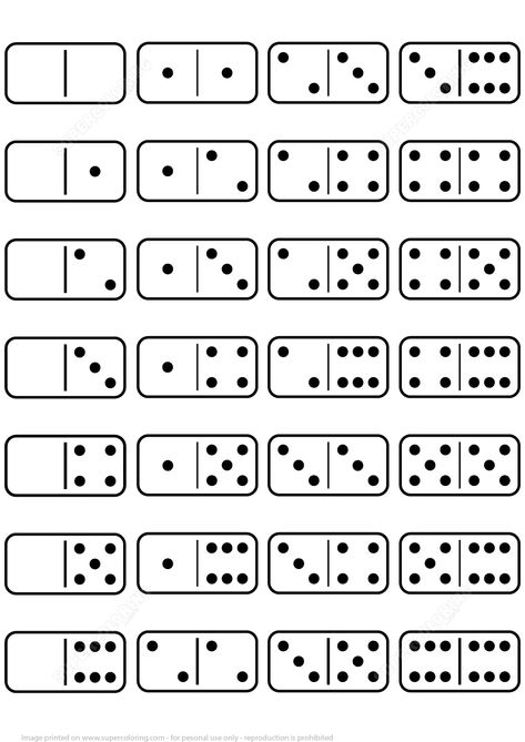 Domino Template, Make Board Games, Dominoes Math Games, Board Game Art, Board Game Template, Handmade Games, Printable Board Games, Pattern Worksheet, Domino Games