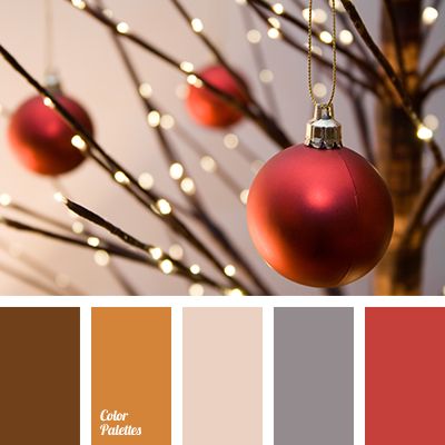 beige, chocolate, christmas palette, color matching, cream, gray color, house color schemes, new year color palette, orange color, orange-brown, red color, shades of brown. Bathroom Color Schemes Brown, Red Color Pallets, Christmas Palette, Color House, Christmas Color Palette, Room Brown, Color Palette Ideas, Gold Color Combination, Wall Living Room